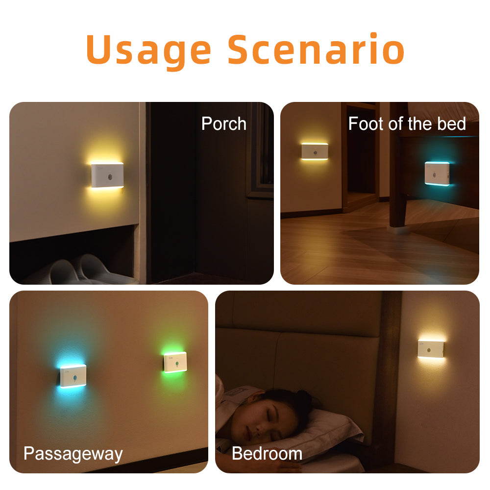 RGB Motion Sensor Night Light