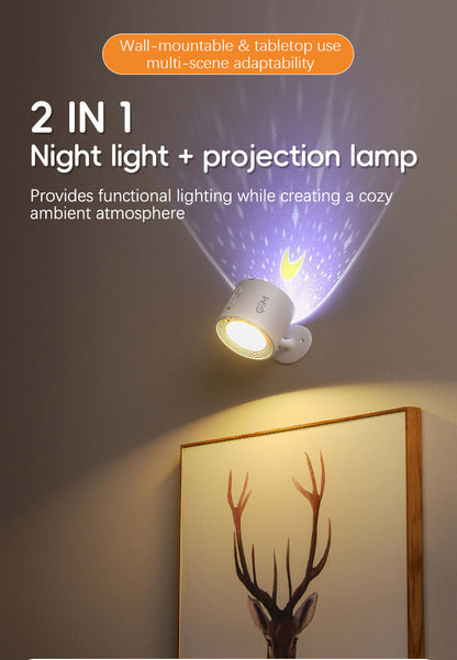Projection wall light