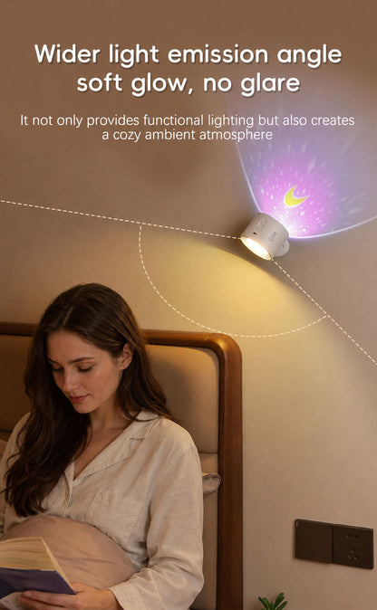Projection wall light