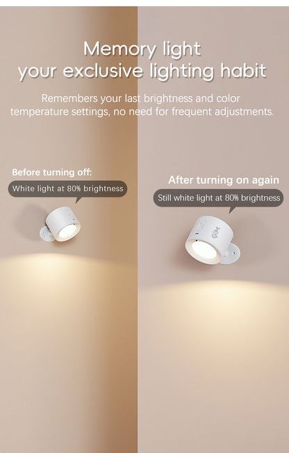 Projection wall light